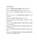 Essays 'Pasaules reģioni un to ģeogrāfiskās īpatnības: fiziskā un cilvēku ģeogrāfija', 4.