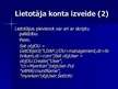 Research Papers 'Lietotāja konts - user accounts', 6.