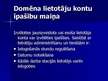 Research Papers 'Lietotāja konts - user accounts', 7.