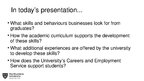 Presentations 'Employability', 2.