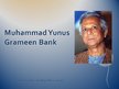 Presentations 'Muhammad Yunus', 1.