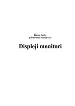 Research Papers 'Displeju monitori', 1.