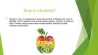Presentations 'Vitamīni', 5.