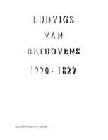 Research Papers 'Ludvigs van Bēthovens', 1.