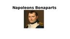 Presentations 'Napoleons Bonaparts', 1.