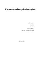Research Papers 'Kurzemes un Zemgales hercogiste', 1.