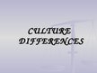Presentations 'Culture Differences (Spain - Sweden)', 1.