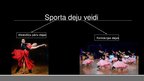 Presentations 'Sporta dejas', 3.