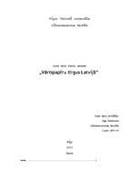 Research Papers 'Vērtspapīru tirgus Latvijā', 1.