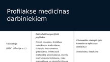 Presentations 'Hospitāli iegūtās infekcijas - profilakse', 8.