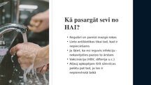 Presentations 'Hospitāli iegūtās infekcijas - profilakse', 9.