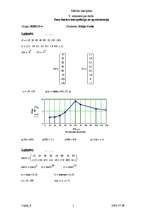 Summaries, Notes '9.laboratorijas darbs MathCada. Datu lineāra interpolācija un aproksimācija', 1.