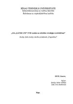 Research Papers 'SIA "LATER LTD" SVID analīze un attīstības stratēģijas izstrādāšana', 1.
