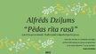 Presentations 'Alfrēds Dziļums “Pēdas rīta rasā”, latviešu proza trimdā', 1.