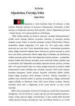 Summaries, Notes 'Afganistāna, Čečenija, Irāka', 1.