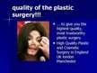 Presentations 'Plastic Surgery', 4.