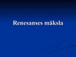 Presentations 'Renesanses māksla - Tomaso Mazačo un Pīters Brēgels', 1.