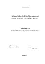 Term Papers 'Reklāma kā Latvijas lielāko biznesa augstskolu integrētās mārketinga komunikācij', 1.