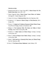 Essays 'Klimata pārmaiņas un to ģeogrāfiskā ietekme uz planētu', 4.