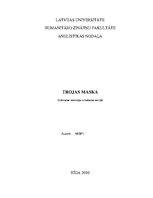 Research Papers 'Grāmatas "Trojas maska" recenzija tulkošanas teorijā', 1.
