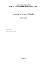 Research Papers 'Saulkrastu novada pašvaldība', 1.