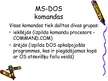 Presentations 'MS - DOS pamatkomandas', 3.