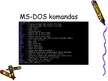 Presentations 'MS - DOS pamatkomandas', 4.