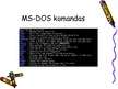 Presentations 'MS - DOS pamatkomandas', 5.