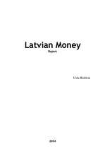 Research Papers 'Latvian Money', 1.