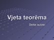 Presentations 'Vjeta teorēma', 1.