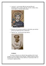 Summaries, Notes 'Bizantija', 3.