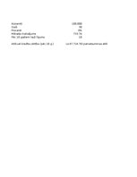 Samples 'Grāmatvedība un finanses - kalkulatori un funkcijas', 16.