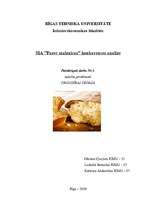 Research Papers 'SIA "Fazer maiznīcas" konkurences analīze', 1.