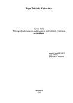Research Papers 'Transportuzdevumu un uzdevumu ar ierobežotiem resursiem atrisināšana ', 1.