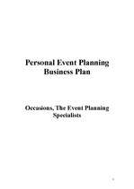Research Papers 'Personal Event Planning', 1.