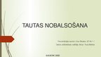 Presentations 'Tautas nobalsošana', 1.