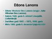 Presentations 'Džons Lenons', 3.
