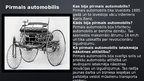 Presentations 'Automobiļa izgudrošana un attīstība', 3.