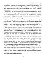 Essays 'A Healthy Lifestyle for Students', 2.