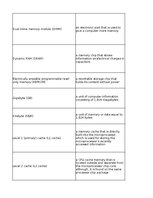 Summaries, Notes 'Technologies - terminology bank', 12.