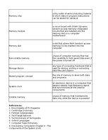 Summaries, Notes 'Technologies - terminology bank', 23.