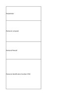 Summaries, Notes 'Technologies - terminology bank', 68.