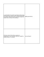 Summaries, Notes 'Technologies - terminology bank', 112.