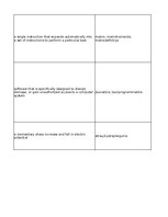 Summaries, Notes 'Technologies - terminology bank', 113.