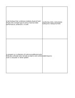 Summaries, Notes 'Technologies - terminology bank', 121.