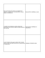 Summaries, Notes 'Technologies - terminology bank', 131.