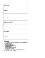 Summaries, Notes 'Technologies - terminology bank', 183.