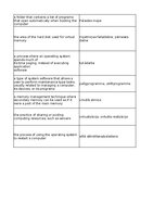 Summaries, Notes 'Technologies - terminology bank', 189.