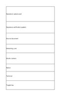 Summaries, Notes 'Technologies - terminology bank', 200.