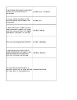 Summaries, Notes 'Technologies - terminology bank', 211.
